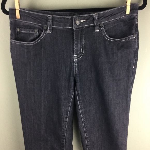 Prana Kayla Performance Stretch Denim Wash Mid-Rise Skinny Jeans Size 6 - Picture 5 of 10
